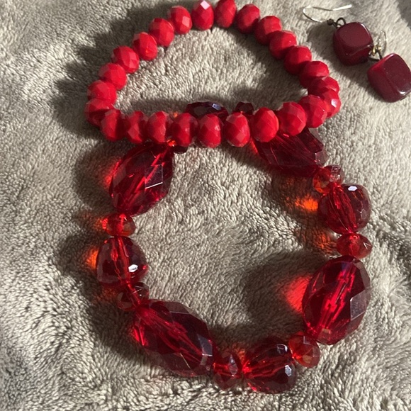 Red Jewelry Bundle - Picture 3 of 5